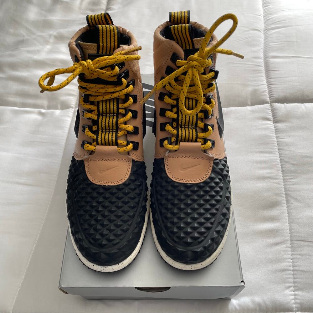 Nike Lunar Force 1 Duckboot 17 'Metallic Gold' Mens 8.5